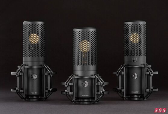 Shure KSM condenser capacitor microphones KSM32C KSM40C KSM44MP