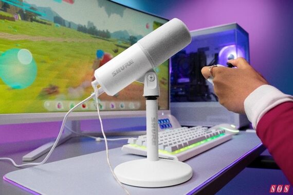 Shure MV6 Gen 2 USB gaming streaming mic