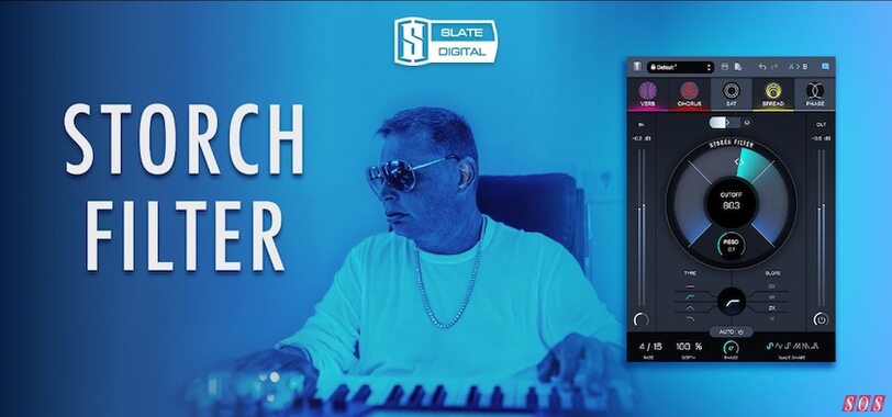Slate Digital Scott Storch Filter reverb chorus saturation distortion stereo spread width phaser effects auto filter plug-in