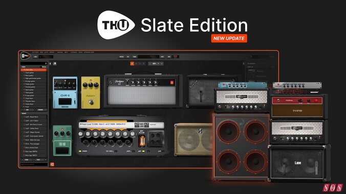 Slate Digital TH-U Slate Edition amp-modelling cabinet impulse response guitar effects plug-in
