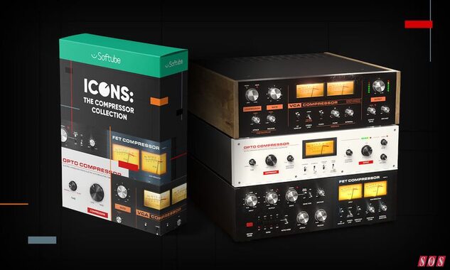 Softube Icons: The Compressor Collection Urie 1176 Teletronix LA-2A  DBX 160 vintage analogue outboard plug-in emulations