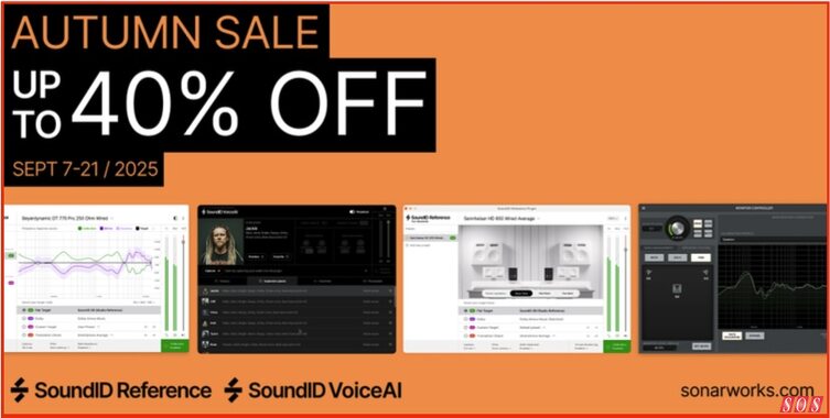 Sonarworks Autumn Sale