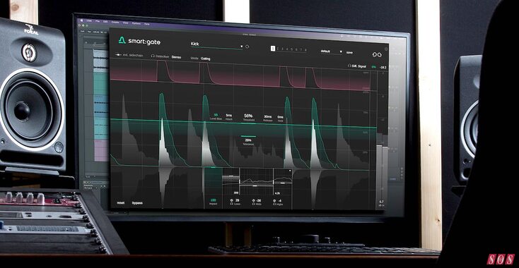 Sonible Smart:Gate AI gating plug-in