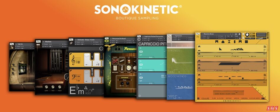 Sonokinetic Sale orchestral sample library collection virtual instrument bundle