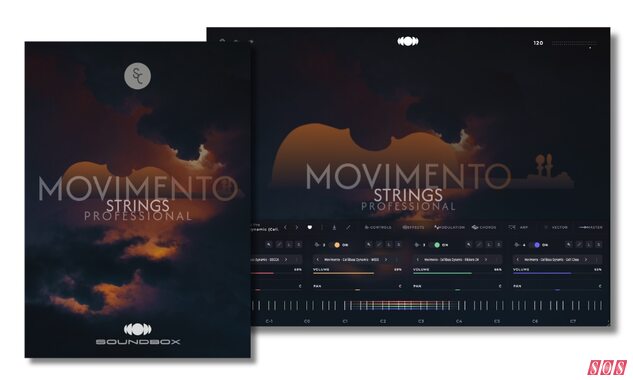 Sonora Cinematic Movimento Strings MPE chamber strings sample library