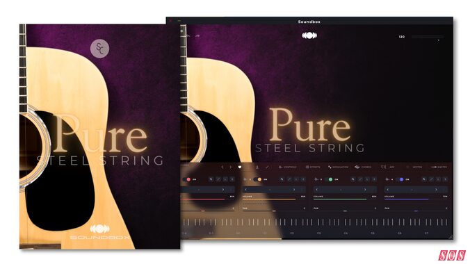 Sonora Cinematic Pure Steel Audiomodern Soundbox MPE software sampler