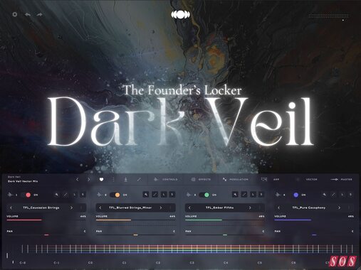 Sonora Cinematic The Founder's Locker Dark Veil Audiomodern Soundbox MPE sample library virtual instrument