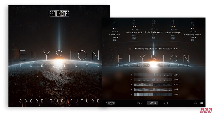 Sonuscore Elysion Elements free cinematic scoring virtual instrument sample library