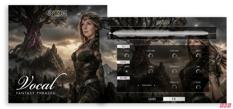 Sonuscore Fantasy Vocal Phrases TV film game composition