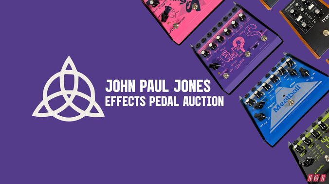 Soundgas John Paul Jones vintage audio studio gear auction
