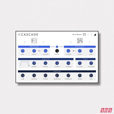 SoundGhost Cascade virtual instrument