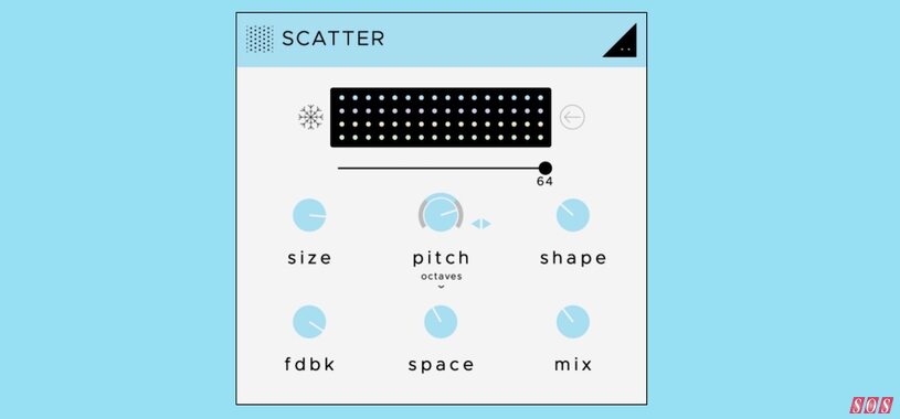 SoundGhost Scatter atmospheric granular effect reverb freeze soundscape plug-in effect