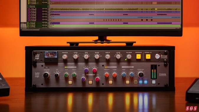 SSL Bus Comp Classic analogue hardware VCA compressor