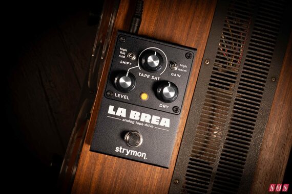 Strymon La Brea analogue tape drive guitar pedal