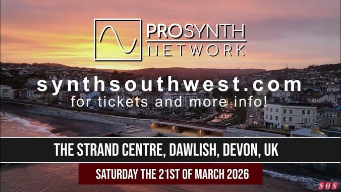 Pro Synth Network Synth South UK live synthesizer electronic music event