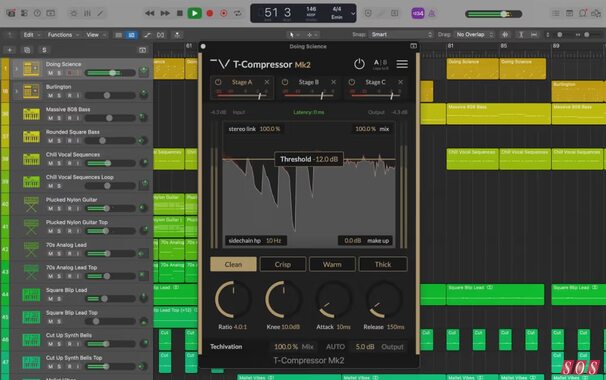 Techivation T-Compressor Mk2 multi-stage compressor plug-in