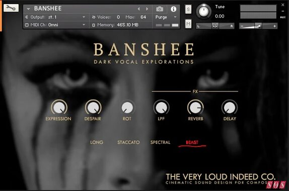 BANSHEE from The Very Loud Indeed Co.