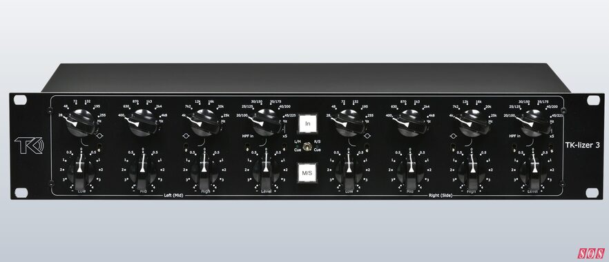 TK Audio TK-Lizer 3 analogue outboard hardware stereo Mid-Side Baxandall EQ
