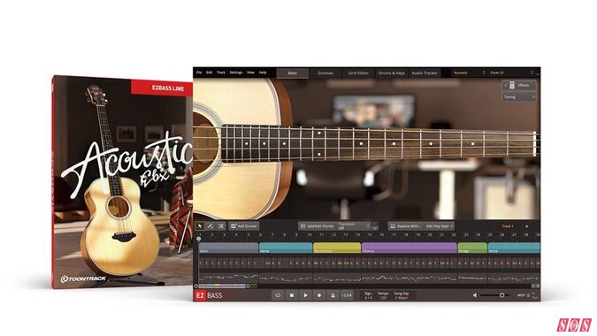 Toontrack Acoustic EBX sample library expansion