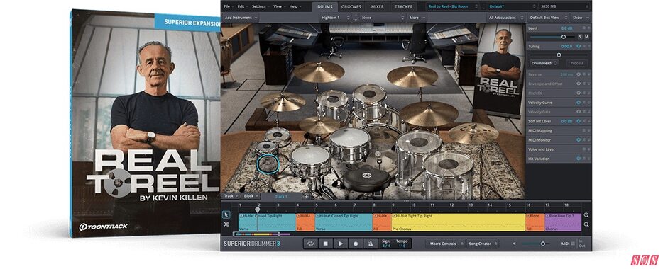 Toontrack launch Real to Reel SDX