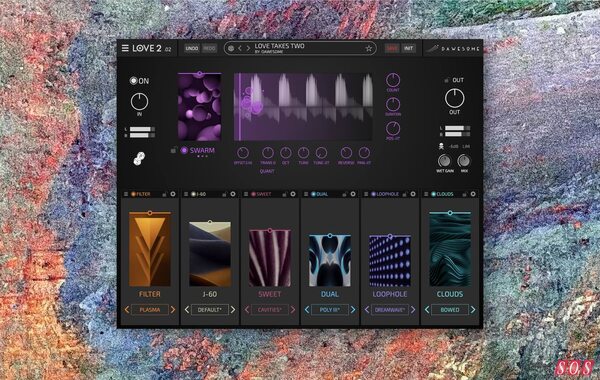 Tracktion Dawesome Love 2 granular synthesis software instrument effect