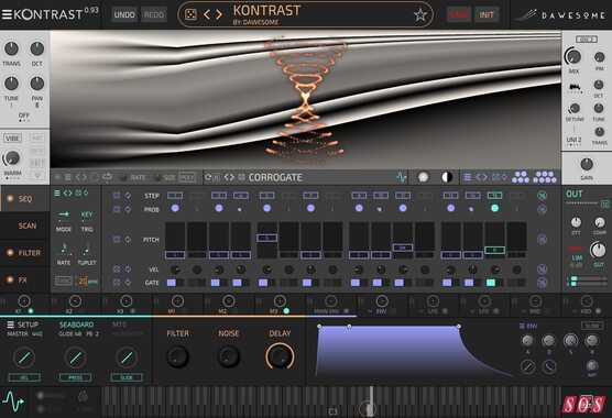 Tracktion announce Kontrast
