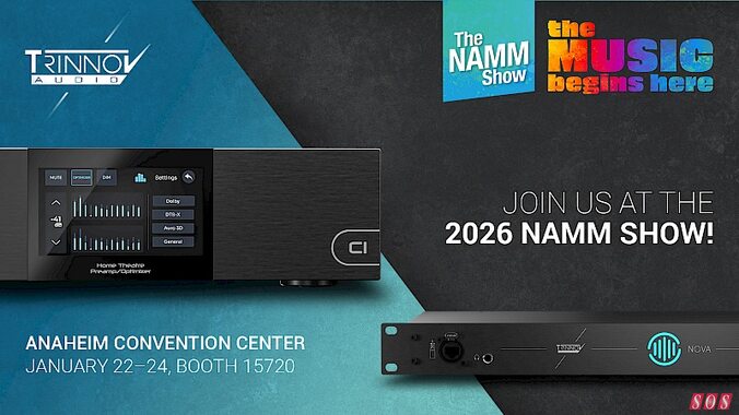 Trinnov NAMM Nova AltitudeCI room-correction hardware processor Dolby Atmos