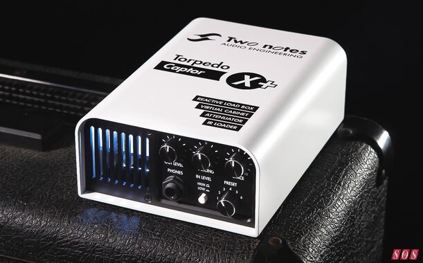 Two notes Audio Engineering Captor X+ reactive load box silent tube valve amp