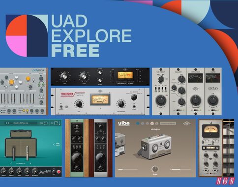 Universal Audio UAD Explore Free plug-in virtual instrument DAW bundle