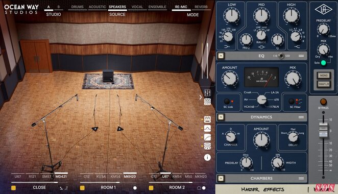 Universal Audio launch Ocean Way Studios Deluxe