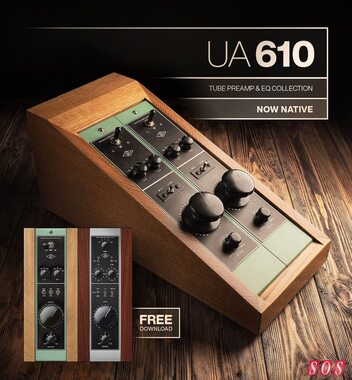 Universal Audio UA 610 Preamp & EQ Collection