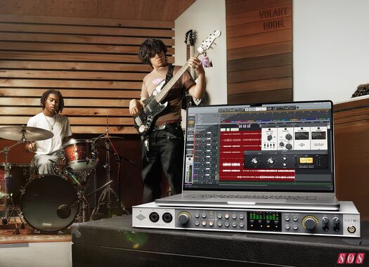 Universal Audio Volt 876 audio interface analogue compressors