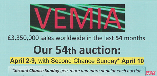 VEMIA vintage gear auction