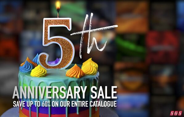 The Very Loud Indeed Co. Anniversary Sale cinematic sound design composition Kontakt sample library Omnisphere virtual instrument