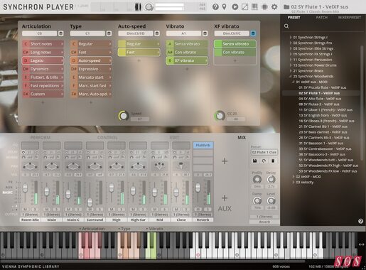 VSL Synchron Woodwinds Lyrical Virtuosic Legato orchestral sample library update