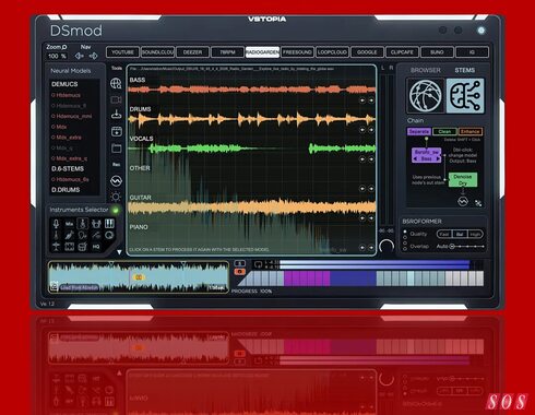 VSTOPIA Dynamic Split Module Ableton Live 12 Max for Live stem separation device