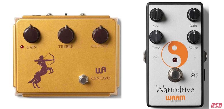 Warm Audio Centavo Warmdrive guitar overdrive effects pedal