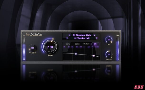 Waves Atlas Reverb algorithmic effects plug-in 