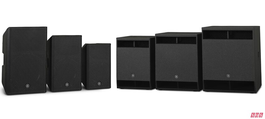 Yamaha DXR DXS CXR CXS Mk3 live PA speakers