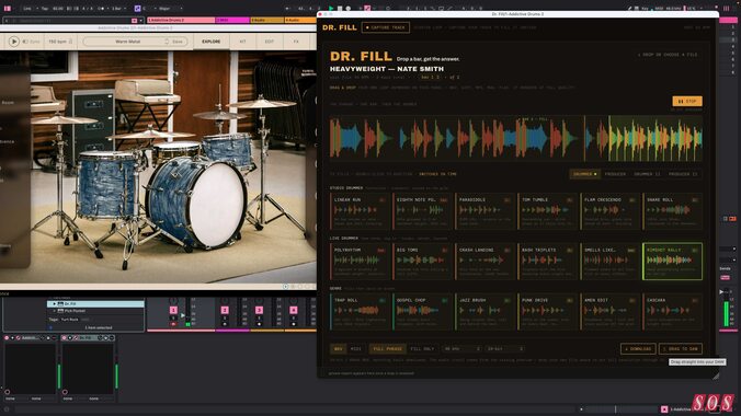 Yurt Rock Dr. Fill drum fill sample library