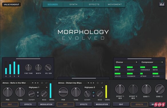 Zero G Morphology Evolved Kontakt sample library