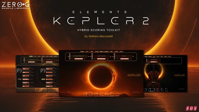 Zero G Elements Kepler 2 hybrid scoring virtual instrument