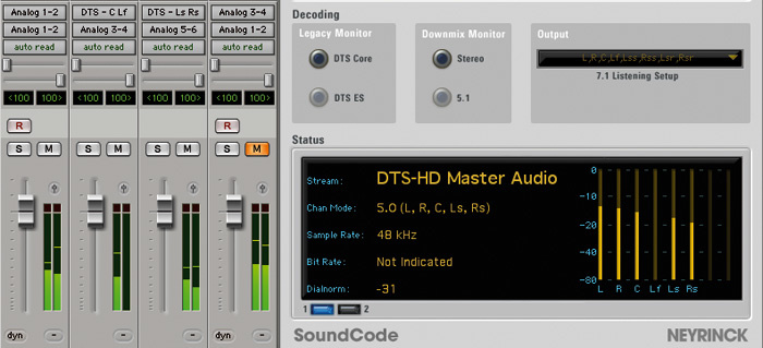 the libav dts decoder doesn