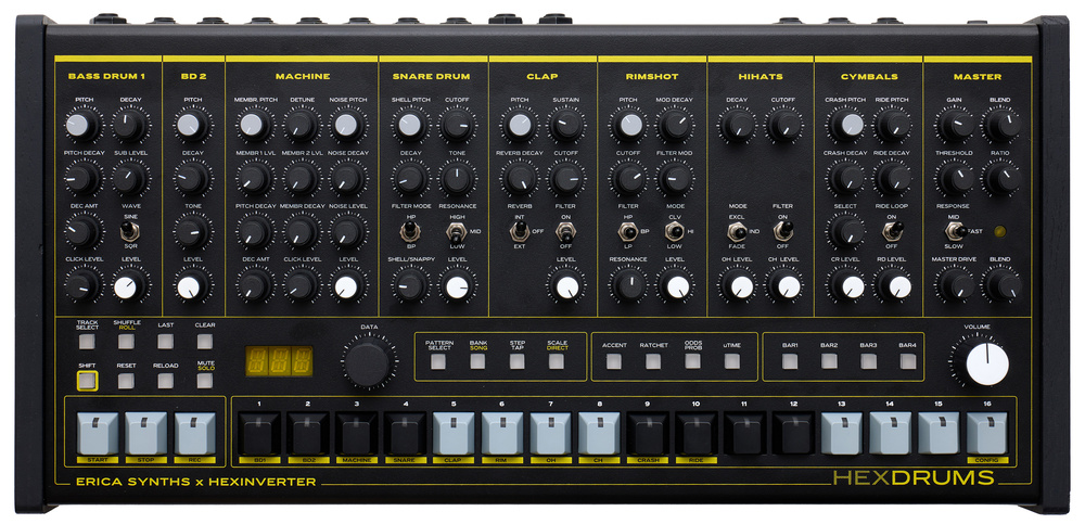 Erica Synths x Hexinverter HexDrums