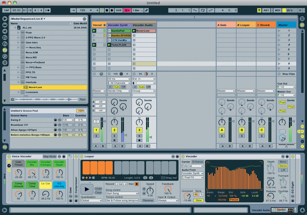 ableton live8 suite 公式ライセンス譲渡 DTM daw-