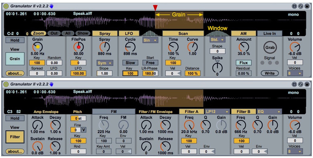 Granular synth