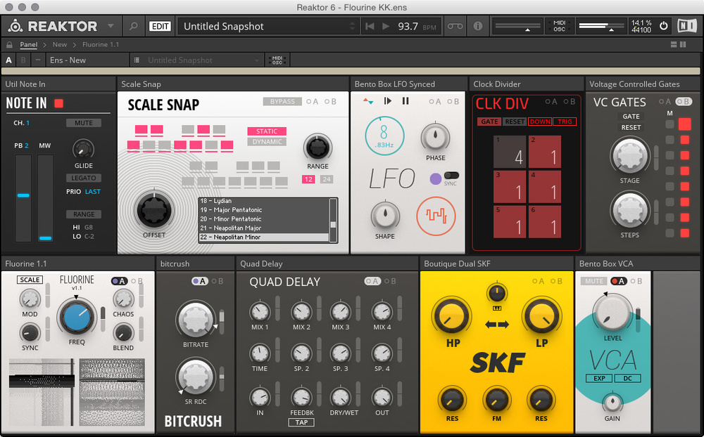 native instruments reaktor software synthesizer