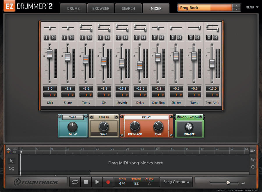 Toontrack EZdrummer 2