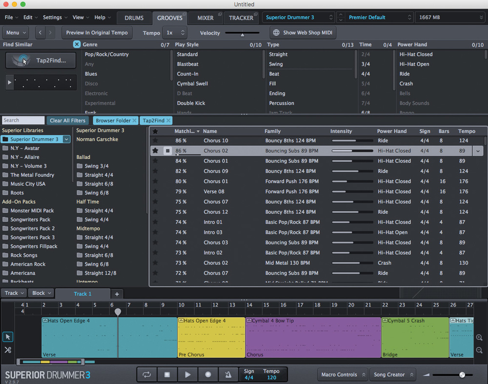 change ezdrummer midi layout