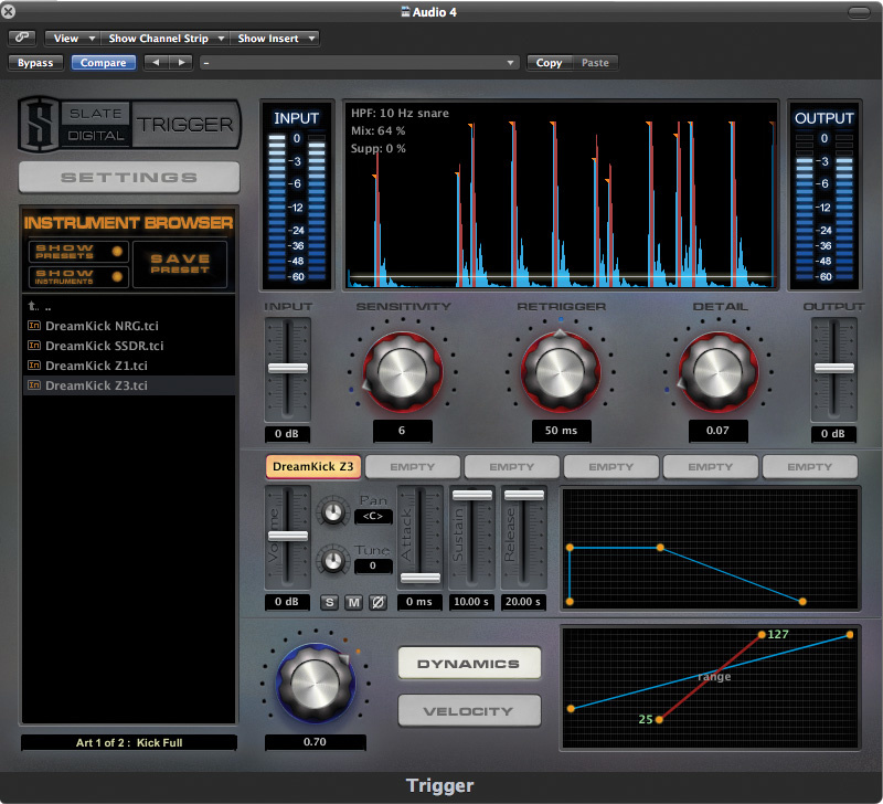 steven slate trigger midi double trigger